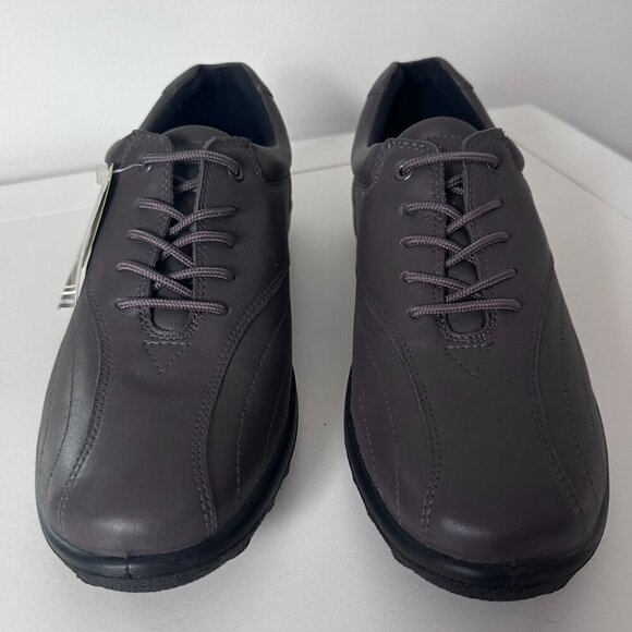 NWT Hotter Tone Gore-Tex Gunmetal Grey Leather - Picture 3 of 8